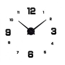 Часы настенные 3D Diy Clock с цифрами